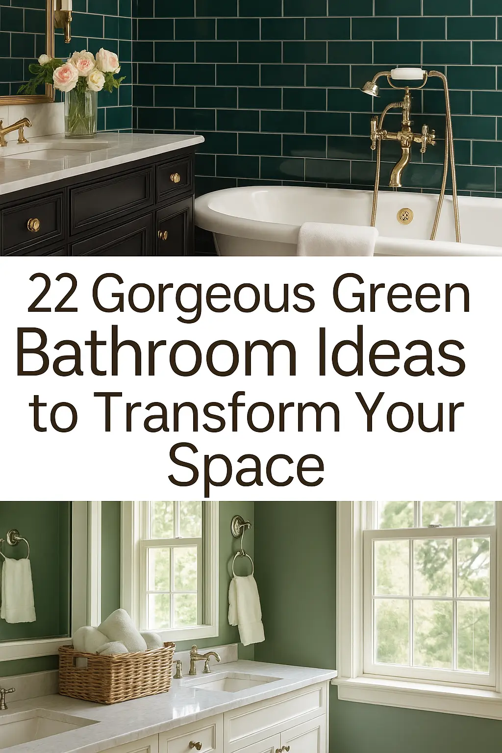 Green Bathroom Ideas