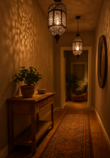 Modern Bohemian Hallway Designs 