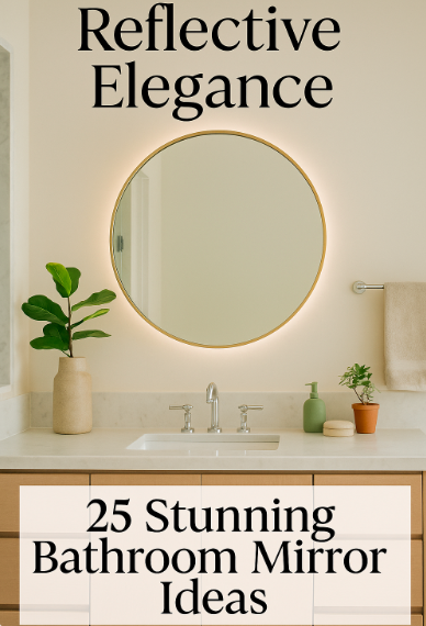 Stunning Bathroom Mirror Ideas