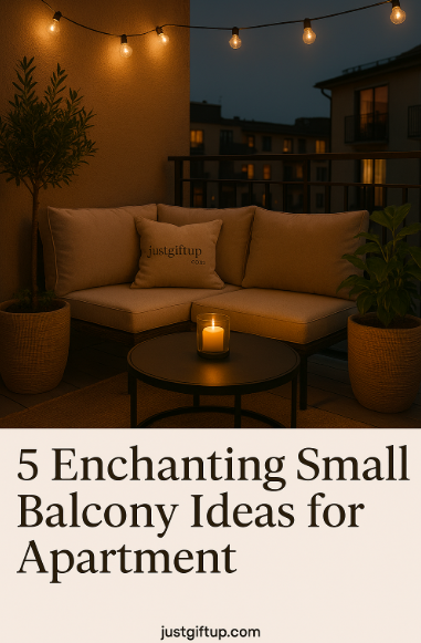 Small Balcony Ideas for Apartment