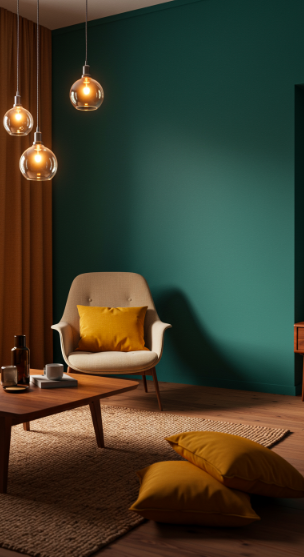 Mid Century Modern Living Room