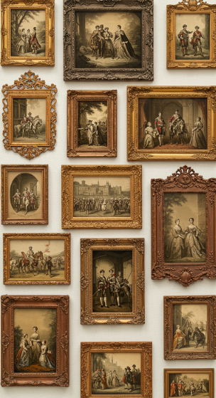 Vintage Gallery Wall Ideas
