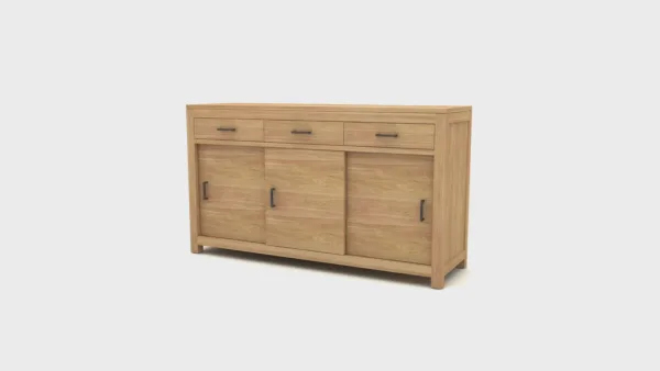 Natural Teak Modern Sideboard | Tikamoon MaΓ«