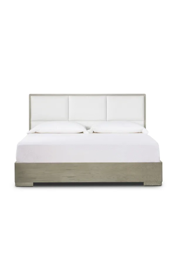 Taupe Oak Queen Bed Frame | Andrew Martin Newman
