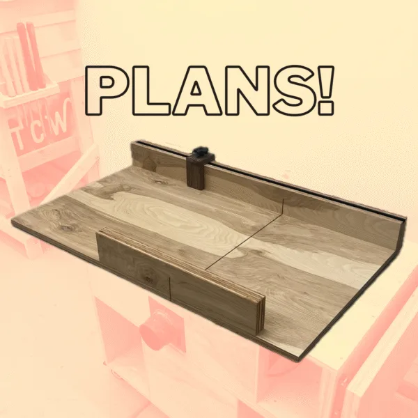 Mid-Size Crosscut Sled Plans - Written AND Video