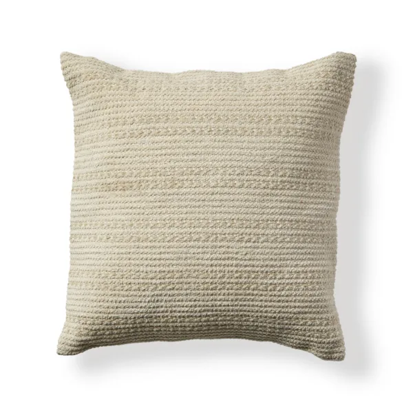 Elberton 45x45cm Cotton Striped Cushion Cover - Clay
