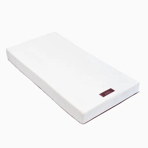 Luna Memory Foam Single Mattress - Burgundy Red Zip