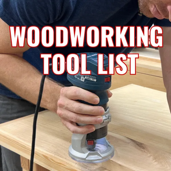 FREE Budget-Friendly Woodworking Tool List