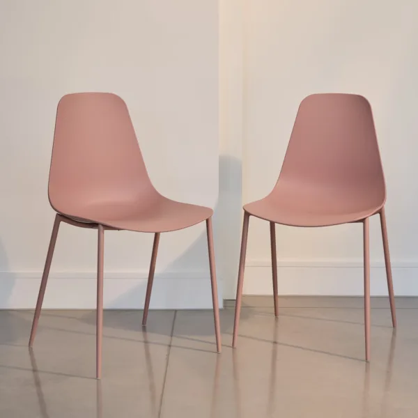 Wren Dusty Pink Dining Chairs - Set of 2