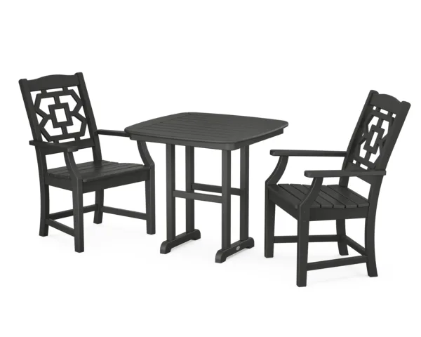 Martha Stewart by POLYWOOD Chinoiserie 3-Piece Dining Set