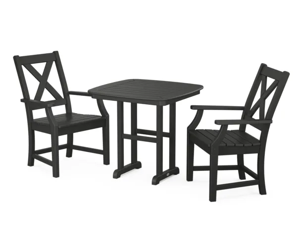 POLYWOOD Braxton 3-Piece Dining Set