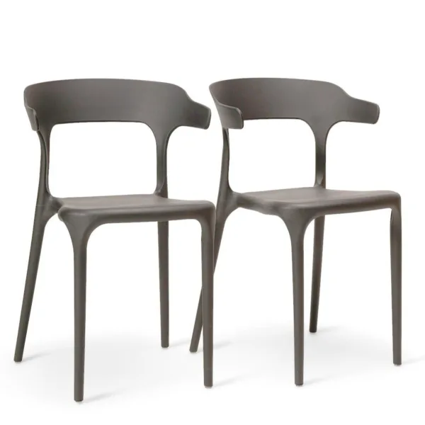 Finn Grey Dining Chairs - Set of 2
