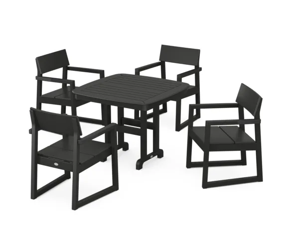 POLYWOOD EDGE 5-Piece Dining Set