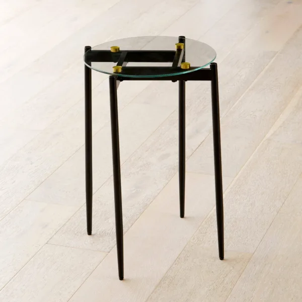 Oscar Side Table Matte Black - 40cm