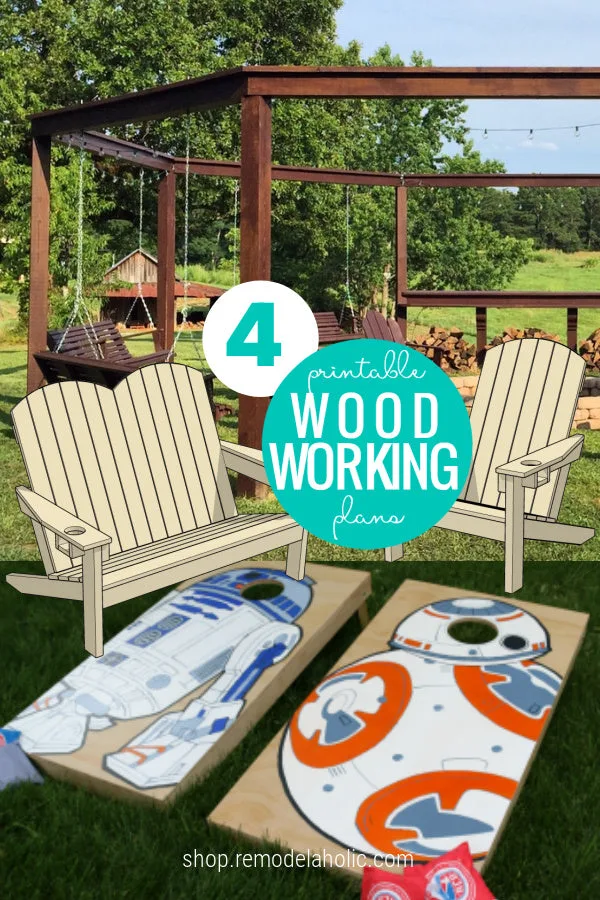 Outdoor Woodworking Plan MEGA BUNDLE
