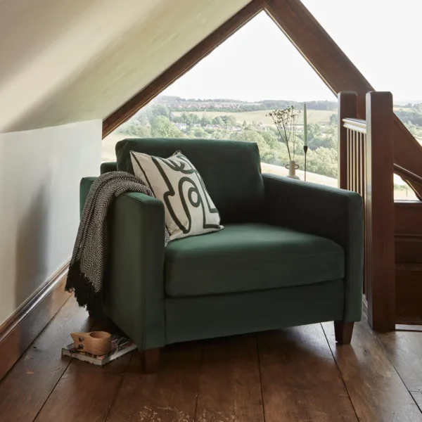 Outlet - Ava Armchair Green