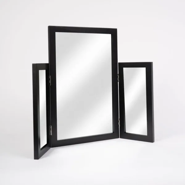 Outlet - Charlie Dressing Table Mirror - Black