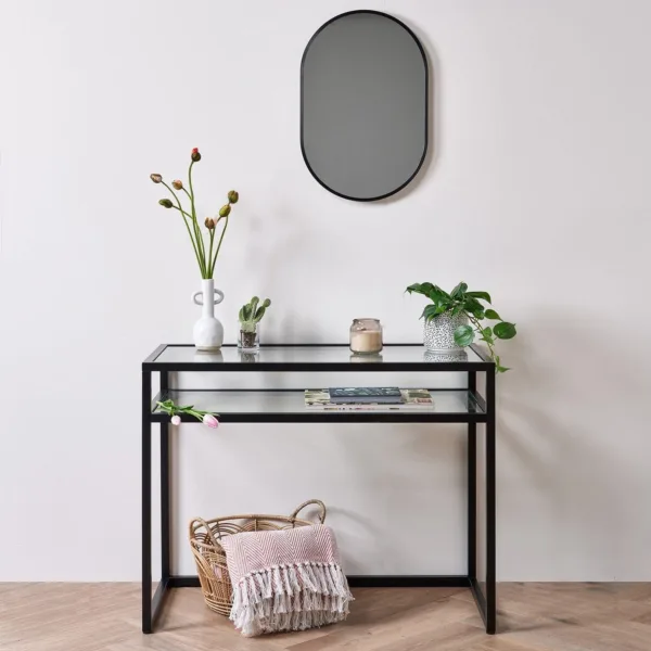 Outlet - Harris Black Console Table