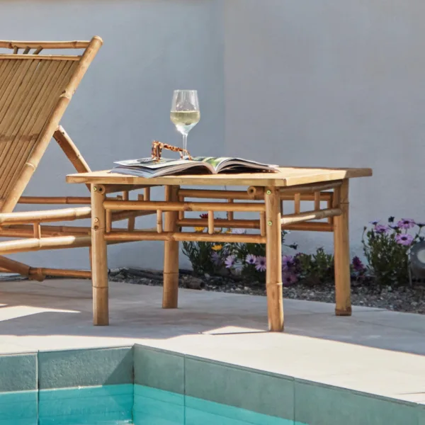 Outlet - Lila Bamboo Coffee Table 70Cm