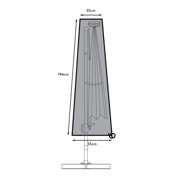 Outlet - Parasol Rain Cover - Rectangular Parasols
