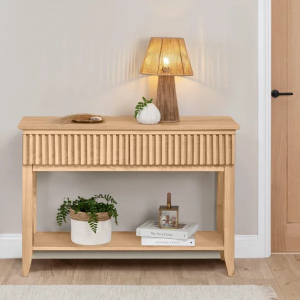 Outlet - Willow Console Table Pale Oak
