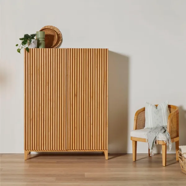 Outlet - Willow Tall Cabinet - Natural