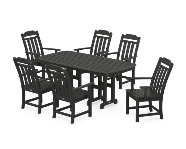 Polywood Country Living Arm Chair 7-Piece Dining Set
